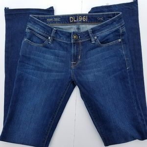 DL1961 Cindy slim boot Nirvana wash jeans size 26